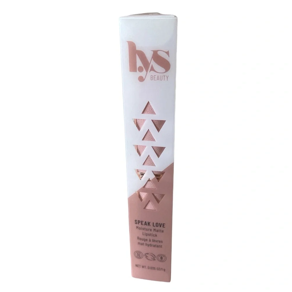 💎 LYS Beauty Speak Love Moisture Matte Lipstick in Shade Moody Full-Size New